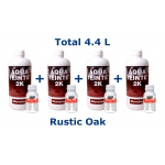 Blanchon AQUATEINTE® 2K (including hardener) 4.4 ltr (four 1.1 ltr cans) RUSTIC OAK 05006112 (BL)